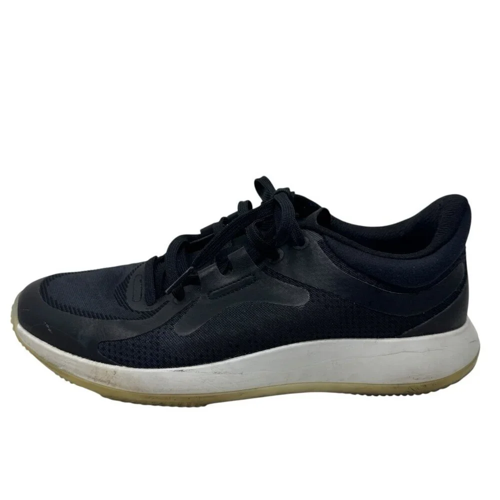 Lululemon Womens Strongfeel Train Black White sneakers training Shoes Size 9.5